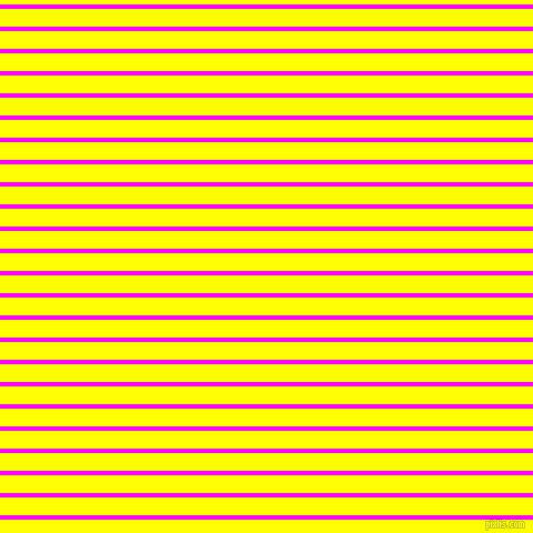 horizontal lines stripes, 4 pixel line width, 16 pixel line spacing, Magenta and Yellow horizontal lines and stripes seamless tileable