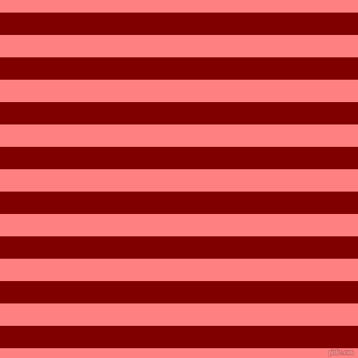 horizontal lines stripes, 32 pixel line width, 32 pixel line spacing, Maroon and Salmon horizontal lines and stripes seamless tileable
