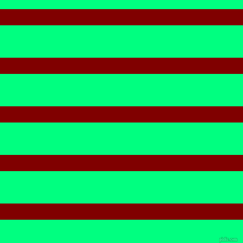 horizontal lines stripes, 32 pixel line width, 64 pixel line spacing, Maroon and Spring Green horizontal lines and stripes seamless tileable