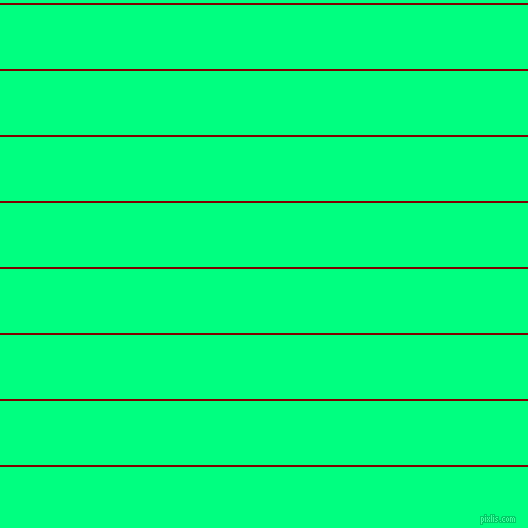 horizontal lines stripes, 2 pixel line width, 64 pixel line spacing, Maroon and Spring Green horizontal lines and stripes seamless tileable