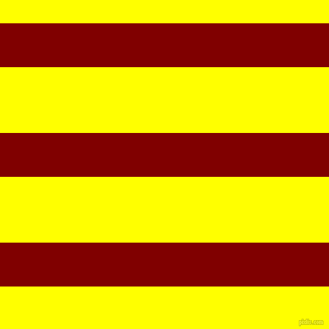 horizontal lines stripes, 64 pixel line width, 96 pixel line spacing, Maroon and Yellow horizontal lines and stripes seamless tileable