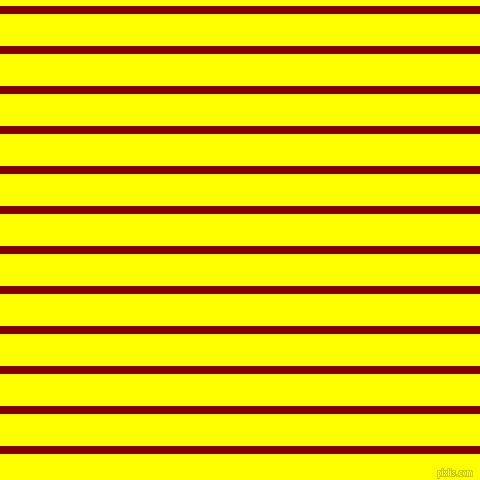 horizontal lines stripes, 8 pixel line width, 32 pixel line spacing, Maroon and Yellow horizontal lines and stripes seamless tileable