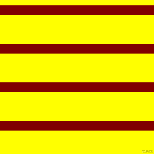 horizontal lines stripes, 32 pixel line width, 96 pixel line spacing, Maroon and Yellow horizontal lines and stripes seamless tileable