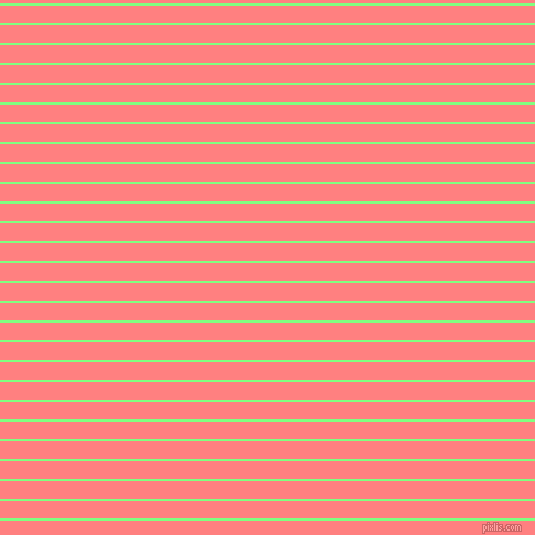 horizontal lines stripes, 2 pixel line width, 16 pixel line spacing, Mint Green and Salmon horizontal lines and stripes seamless tileable