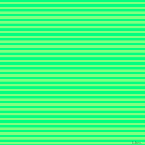horizontal lines stripes, 8 pixel line width, 8 pixel line spacing, Mint Green and Spring Green horizontal lines and stripes seamless tileable