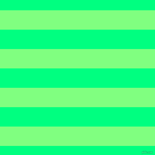 horizontal lines stripes, 64 pixel line width, 64 pixel line spacing, Mint Green and Spring Green horizontal lines and stripes seamless tileable