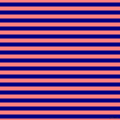 horizontal lines stripes, 16 pixel line width, 16 pixel line spacing, Navy and Salmon horizontal lines and stripes seamless tileable