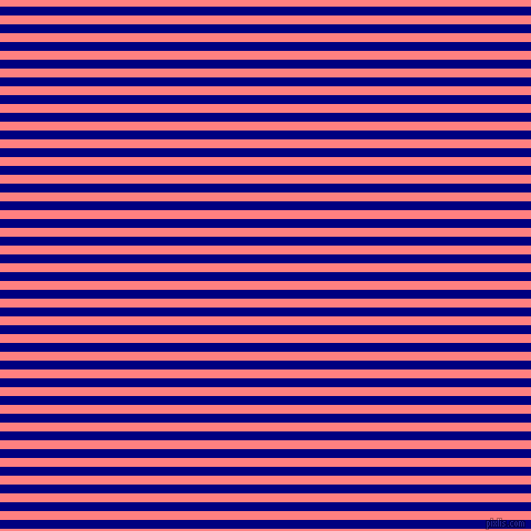 horizontal lines stripes, 8 pixel line width, 8 pixel line spacing, Navy and Salmon horizontal lines and stripes seamless tileable