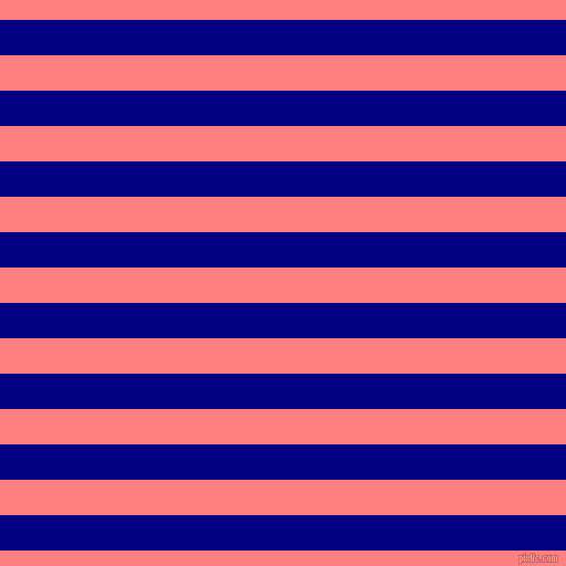 horizontal lines stripes, 32 pixel line width, 32 pixel line spacing, Navy and Salmon horizontal lines and stripes seamless tileable