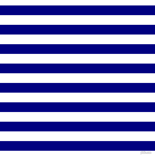 horizontal lines stripes, 32 pixel line width, 32 pixel line spacing, Navy and White horizontal lines and stripes seamless tileable