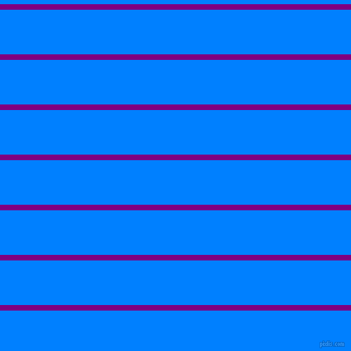 horizontal lines stripes, 8 pixel line width, 64 pixel line spacing, Purple and Dodger Blue horizontal lines and stripes seamless tileable