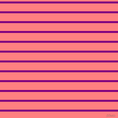 horizontal lines stripes, 8 pixel line width, 32 pixel line spacing, Purple and Salmon horizontal lines and stripes seamless tileable
