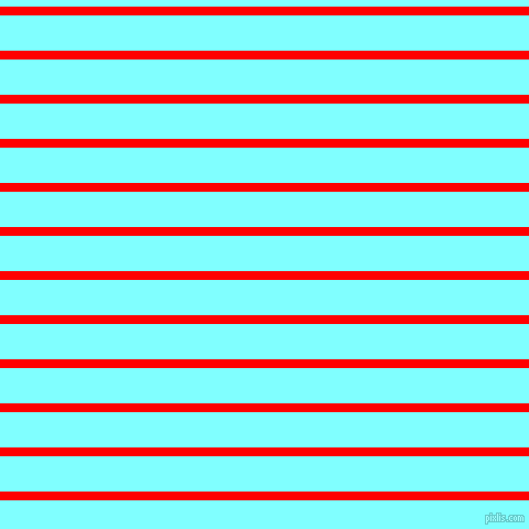 horizontal lines stripes, 8 pixel line width, 32 pixel line spacing, Red and Electric Blue horizontal lines and stripes seamless tileable