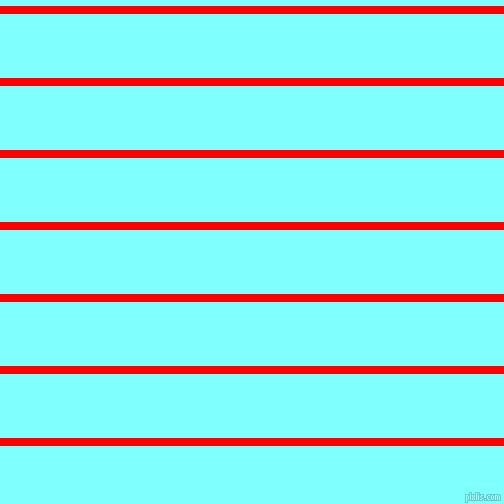 horizontal lines stripes, 8 pixel line width, 64 pixel line spacing, Red and Electric Blue horizontal lines and stripes seamless tileable