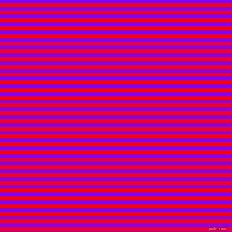 horizontal lines stripes, 8 pixel line width, 8 pixel line spacing, Red and Electric Indigo horizontal lines and stripes seamless tileable