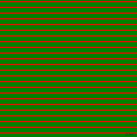 horizontal lines stripes, 4 pixel line width, 16 pixel line spacing, Red and Green horizontal lines and stripes seamless tileable