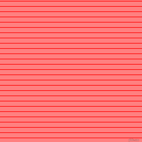 horizontal lines stripes, 2 pixel line width, 16 pixel line spacing, Red and Salmon horizontal lines and stripes seamless tileable