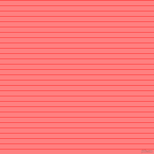 horizontal lines stripes, 1 pixel line width, 16 pixel line spacing, Red and Salmon horizontal lines and stripes seamless tileable