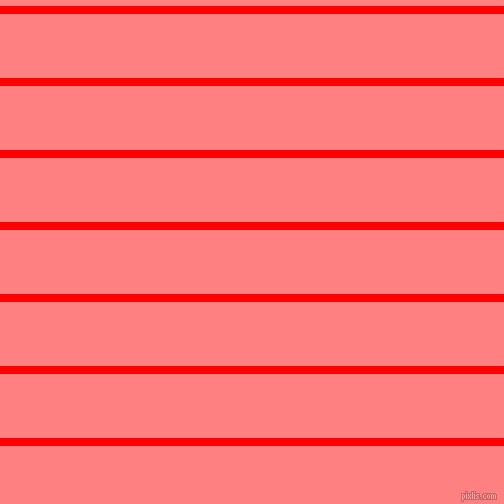 horizontal lines stripes, 8 pixel line width, 64 pixel line spacing, Red and Salmon horizontal lines and stripes seamless tileable