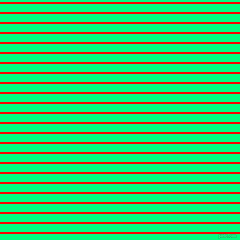horizontal lines stripes, 4 pixel line width, 16 pixel line spacing, Red and Spring Green horizontal lines and stripes seamless tileable