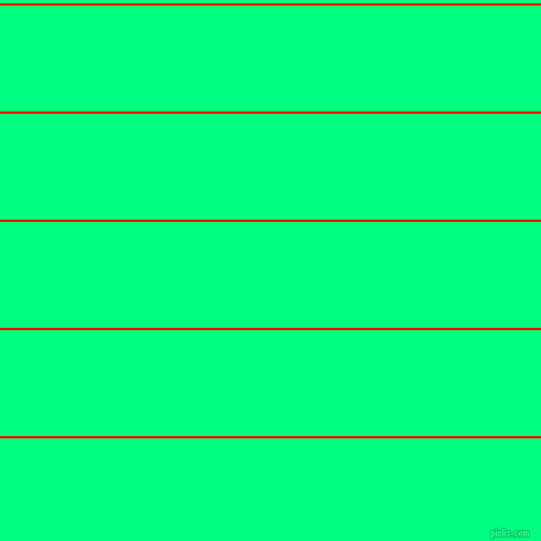 horizontal lines stripes, 2 pixel line width, 96 pixel line spacing, Red and Spring Green horizontal lines and stripes seamless tileable