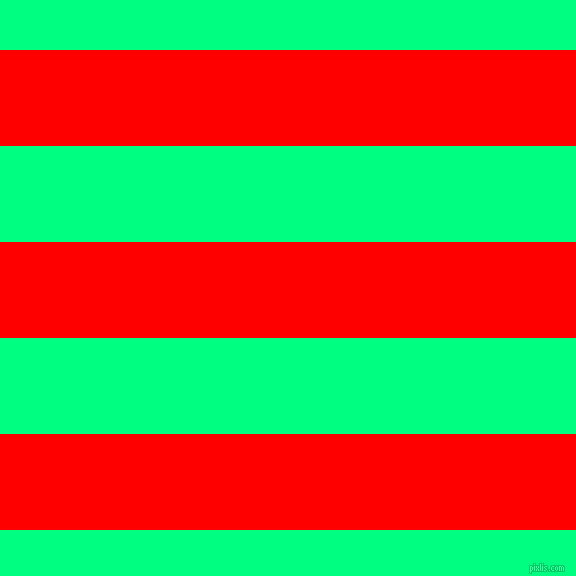 horizontal lines stripes, 96 pixel line width, 96 pixel line spacing, Red and Spring Green horizontal lines and stripes seamless tileable