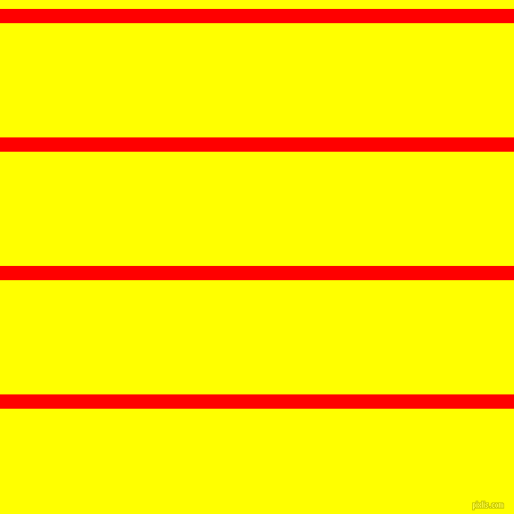 horizontal lines stripes, 16 pixel line width, 128 pixel line spacing, Red and Yellow horizontal lines and stripes seamless tileable