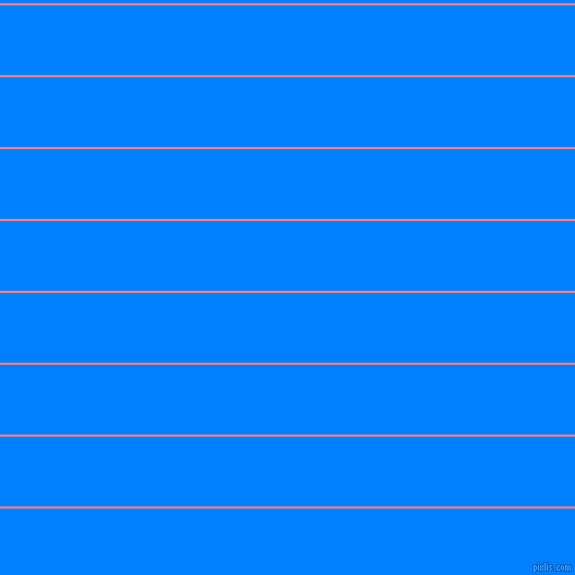 horizontal lines stripes, 2 pixel line width, 64 pixel line spacing, Salmon and Dodger Blue horizontal lines and stripes seamless tileable