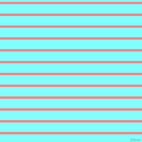 horizontal lines stripes, 8 pixel line width, 32 pixel line spacing, Salmon and Electric Blue horizontal lines and stripes seamless tileable