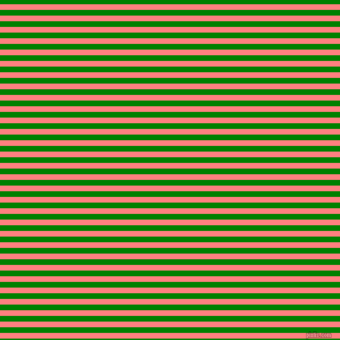horizontal lines stripes, 8 pixel line width, 8 pixel line spacing, Salmon and Green horizontal lines and stripes seamless tileable