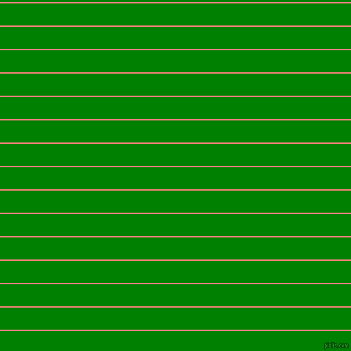 horizontal lines stripes, 2 pixel line width, 32 pixel line spacing, Salmon and Green horizontal lines and stripes seamless tileable