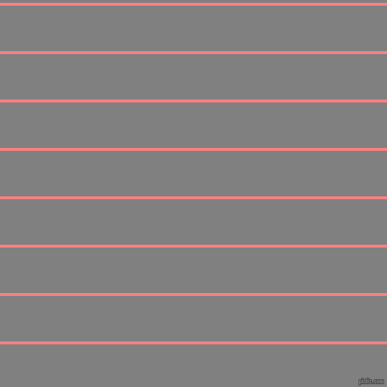 horizontal lines stripes, 4 pixel line width, 64 pixel line spacing, Salmon and Grey horizontal lines and stripes seamless tileable
