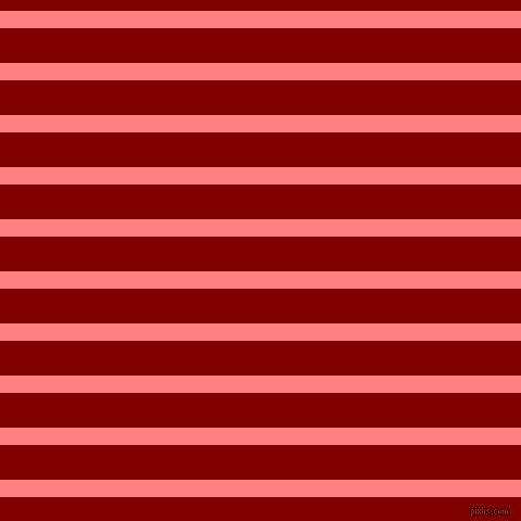 horizontal lines stripes, 16 pixel line width, 32 pixel line spacing, Salmon and Maroon horizontal lines and stripes seamless tileable