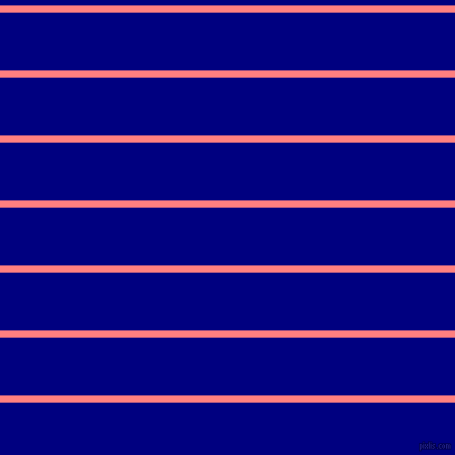 horizontal lines stripes, 8 pixel line width, 64 pixel line spacing, Salmon and Navy horizontal lines and stripes seamless tileable