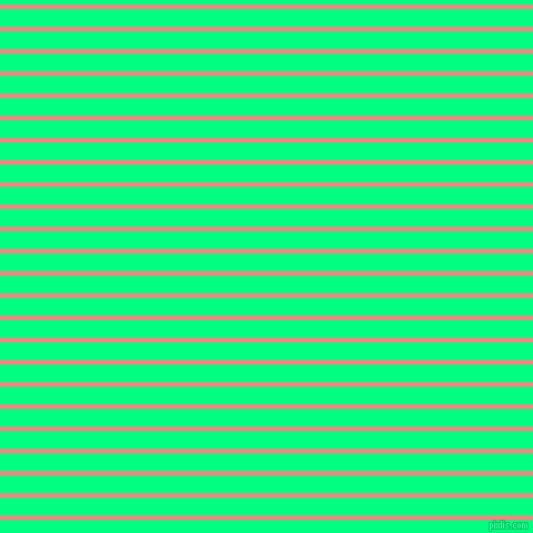 horizontal lines stripes, 4 pixel line width, 16 pixel line spacing, Salmon and Spring Green horizontal lines and stripes seamless tileable