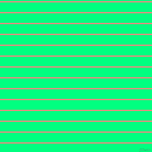 horizontal lines stripes, 4 pixel line width, 32 pixel line spacing, Salmon and Spring Green horizontal lines and stripes seamless tileable