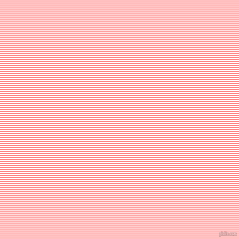 horizontal lines stripes, 2 pixel line width, 2 pixel line spacing, Salmon and White horizontal lines and stripes seamless tileable