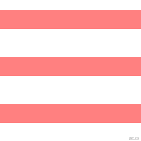 horizontal lines stripes, 64 pixel line width, 96 pixel line spacing, Salmon and White horizontal lines and stripes seamless tileable