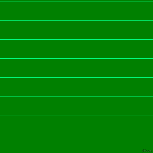 horizontal lines stripes, 2 pixel line width, 64 pixel line spacing, Spring Green and Green horizontal lines and stripes seamless tileable