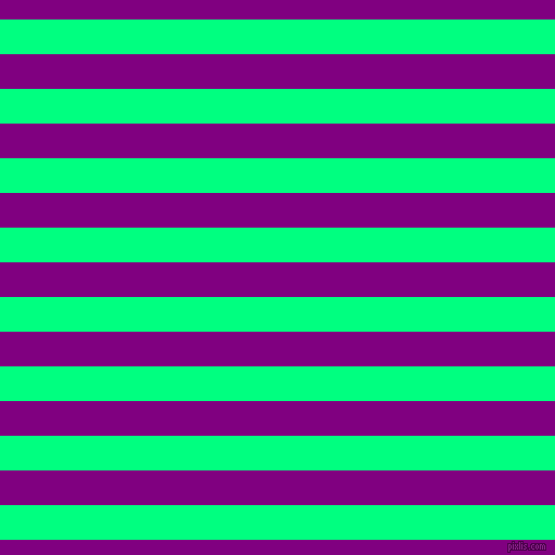 horizontal lines stripes, 32 pixel line width, 32 pixel line spacing, Spring Green and Purple horizontal lines and stripes seamless tileable
