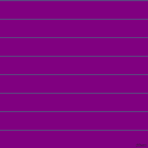 horizontal lines stripes, 1 pixel line width, 64 pixel line spacing, Spring Green and Purple horizontal lines and stripes seamless tileable