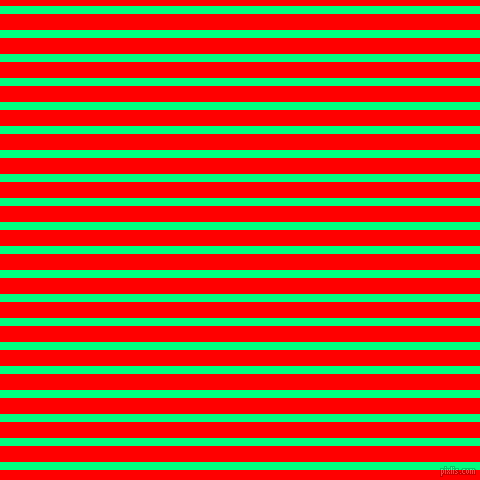 horizontal lines stripes, 8 pixel line width, 16 pixel line spacing, Spring Green and Red horizontal lines and stripes seamless tileable