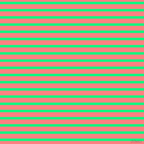 horizontal lines stripes, 8 pixel line width, 16 pixel line spacing, Spring Green and Salmon horizontal lines and stripes seamless tileable