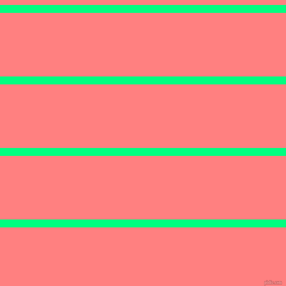 horizontal lines stripes, 16 pixel line width, 128 pixel line spacing, Spring Green and Salmon horizontal lines and stripes seamless tileable