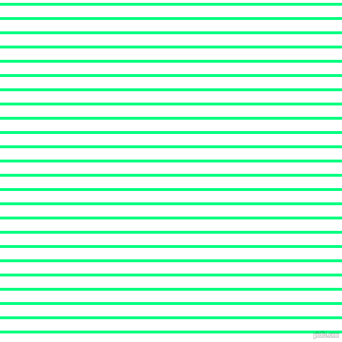 horizontal lines stripes, 4 pixel line width, 16 pixel line spacing, Spring Green and White horizontal lines and stripes seamless tileable