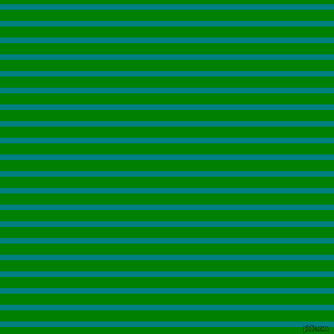 horizontal lines stripes, 8 pixel line width, 16 pixel line spacing, Teal and Green horizontal lines and stripes seamless tileable