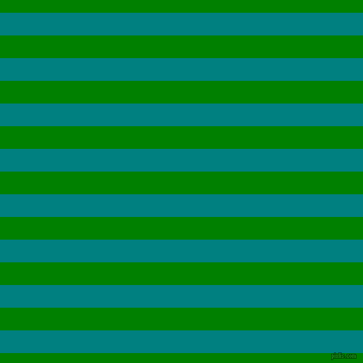 horizontal lines stripes, 32 pixel line width, 32 pixel line spacing, Teal and Green horizontal lines and stripes seamless tileable