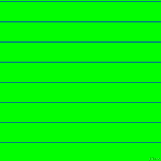 horizontal lines stripes, 4 pixel line width, 64 pixel line spacing, Teal and Lime horizontal lines and stripes seamless tileable