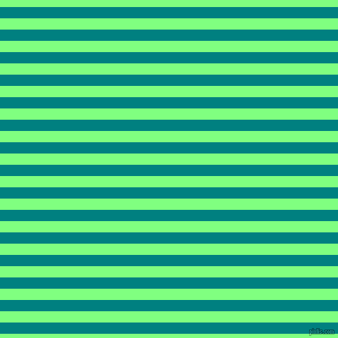 horizontal lines stripes, 16 pixel line width, 16 pixel line spacing, Teal and Mint Green horizontal lines and stripes seamless tileable