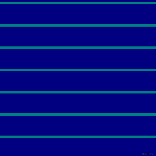 horizontal lines stripes, 8 pixel line width, 64 pixel line spacing, Teal and Navy horizontal lines and stripes seamless tileable